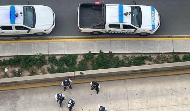 La alerta fue recibida por bomberos y autoridades aproximadamente a las 5:20 p. m.