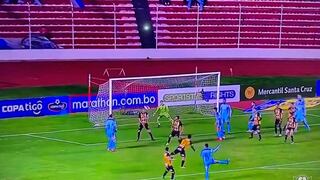 Gol de Fernández para Bolívar: puso el 1-0 ante The Strongest en el Clásico Paceño | VIDEO