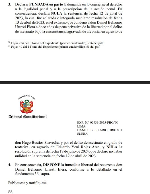 Sentencia Tribunal Constitucional.