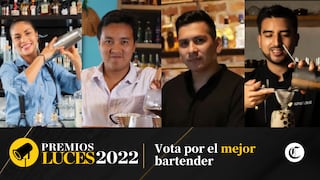 Premios Luces 2022: conoce los nominados a Mejor Bartender