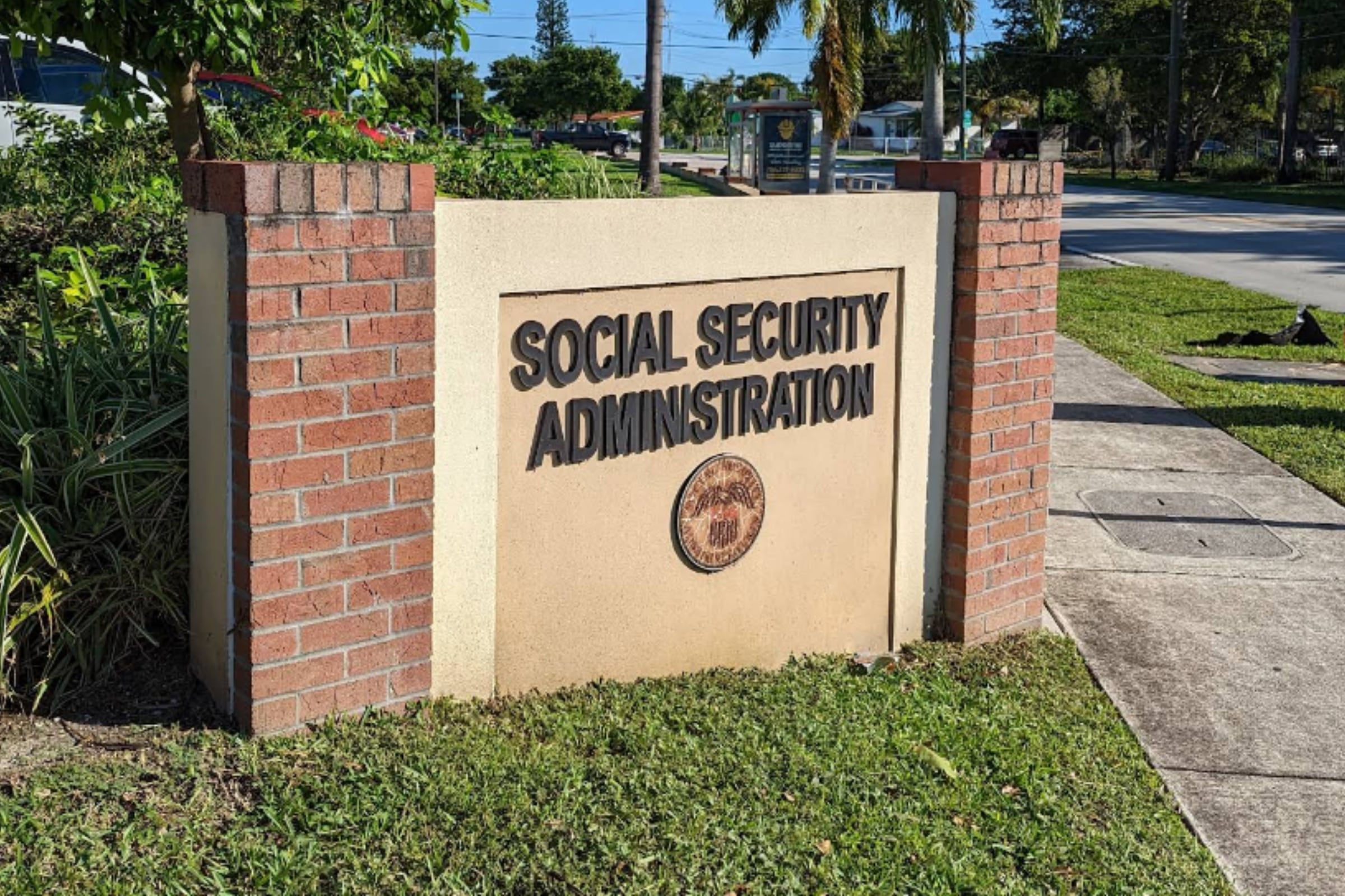 Ingreso a una oficina de la Administración del Seguro Social en Miami Gardens, Florida (Foto: Google Maps)