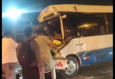 Ate: custer del ‘Chosicano’ choca contra tráiler en la Carretera Central y deja varios heridos