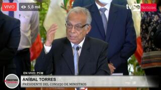 Aníbal Torres: así fueron las respuestas del presidente del Consejo de Ministros