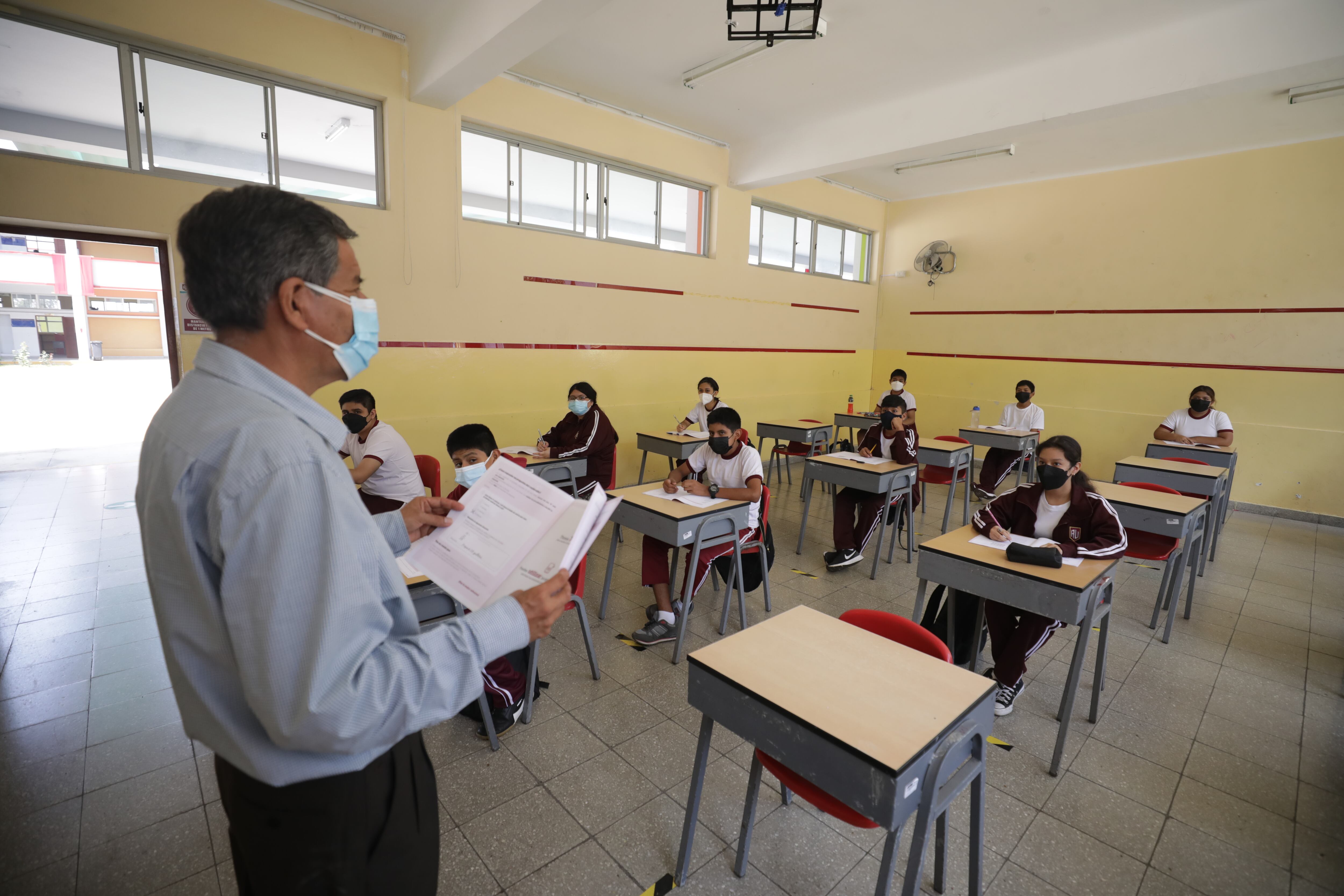 Las clases virtuales en Piura estuvo vigente por dos semanas. (Foto: Britanie Arroyo/GEC)