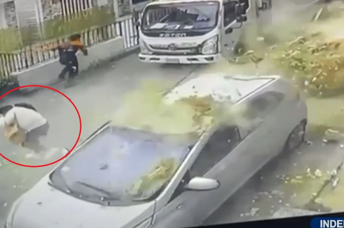 La mujer indicó que se salvo "de milagro". Foto: Buenos Días Perú