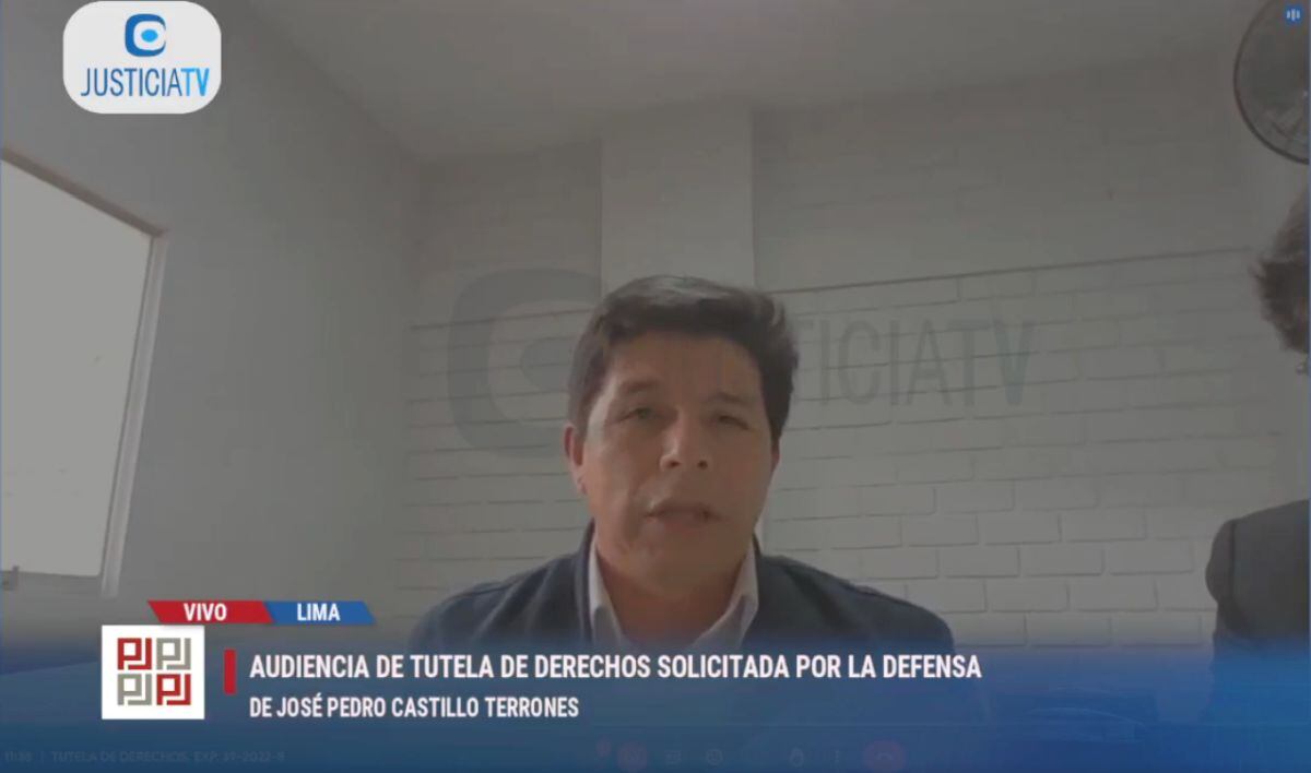 Pedro Castillo seguirá siendo investigado por el golpe de Estado hasta abril del 2024. (Justicia TV)