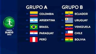 Tabla del Sudamericano Sub 20: así quedó tras la fecha 2 del Grupo A y B