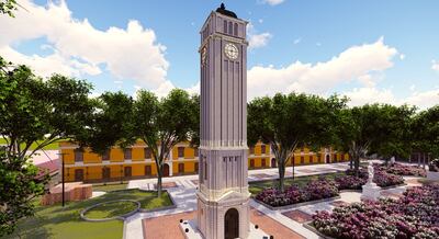 Torre Reloj del Parque Universitario: el monumento centenario que volverá a tocar el himno nacional