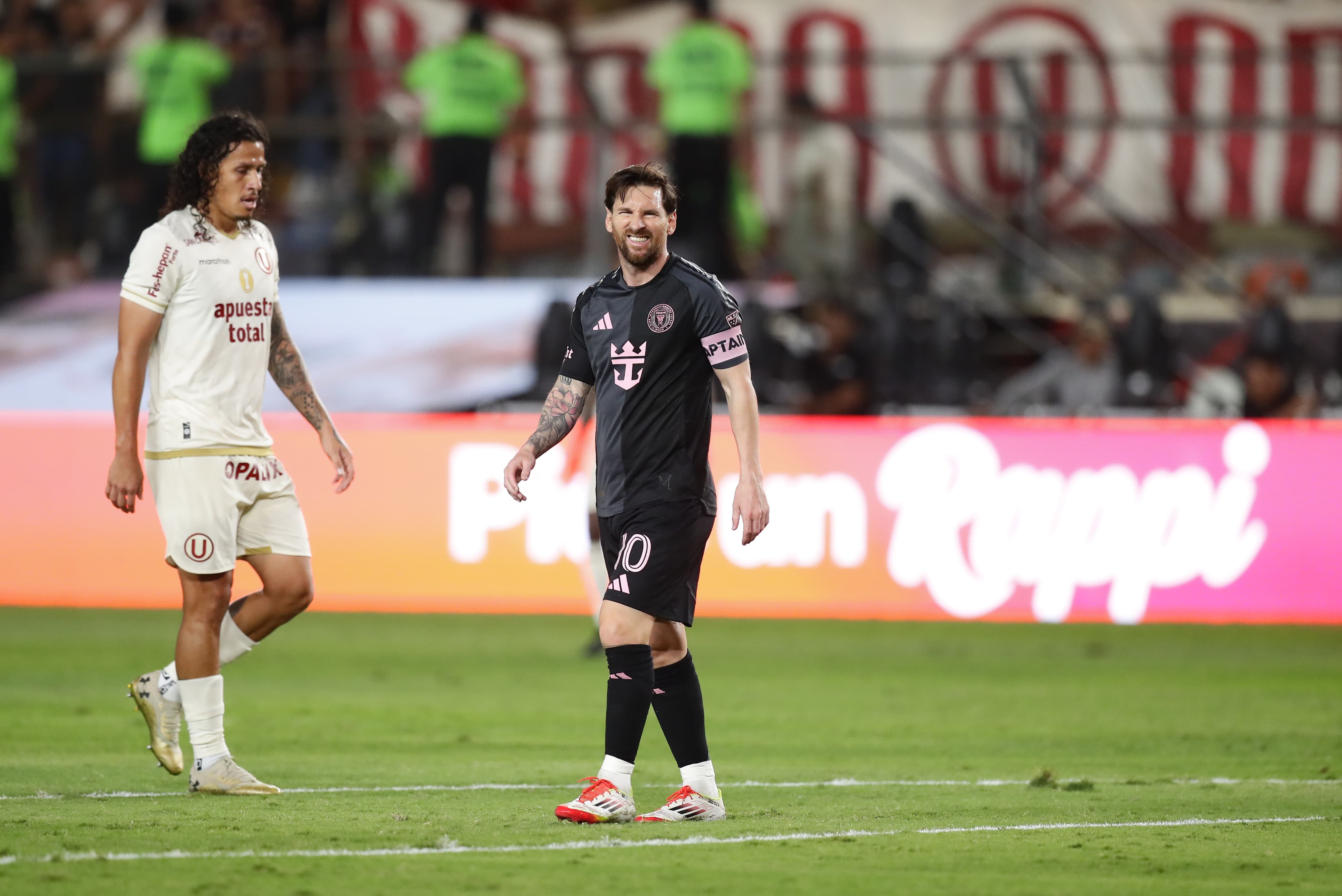 Partido amistoso del Inter de Miami vs Universitario de Deportes, en el estadio Monumental. Fotos: Jesús Saucedo/@photo.gec