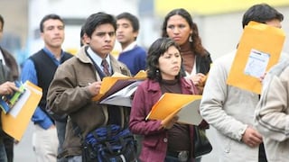 INEI: Desempleo aumenta y alcanzó a 742.700 personas en Lima Metropolitana entre julio y setiembre