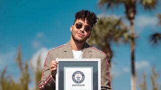Prince Royce recibió certificación por su primer Guinnes World Records