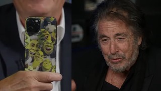 Al Pacino explica por qué tenía una funda de Shrek en su celular, tras foto viral