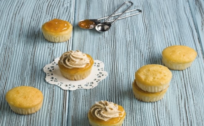 Cupcakes de albaricoco