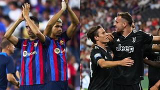 Alineaciones de Barcelona y Juventus hoy con Lewandowski y Di María