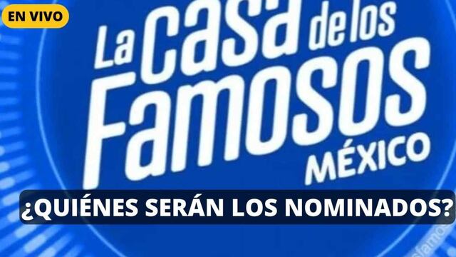 Ellos son los nominados para esta semana en ‘La casa de los famosos 2023′