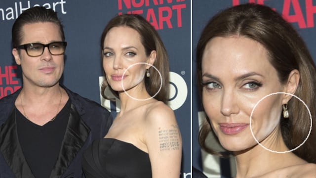 Angelina Jolie pasa papelón por error al maquillarse