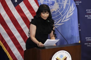 Nicki Minaj defiende a los cristianos de Nigeria en su discurso en la ONU
