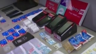 Miraflores: capturan a delincuentes que vaciaban cuentas bancarias con huellas falsas | VIDEO 