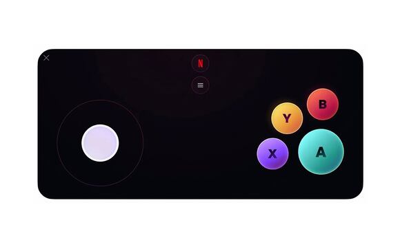 Controlador de videojuegos de Netflix.