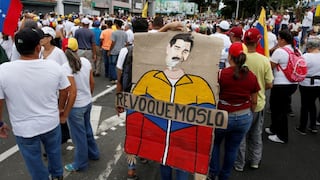 Los carteles de protesta que se vieron en la Toma de Caracas