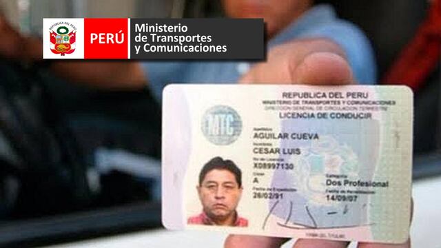 ¿Cómo tener por primera vez una licencia de conducir en el Perú, sin necesidad de tramitadores? Esto dice el MTC