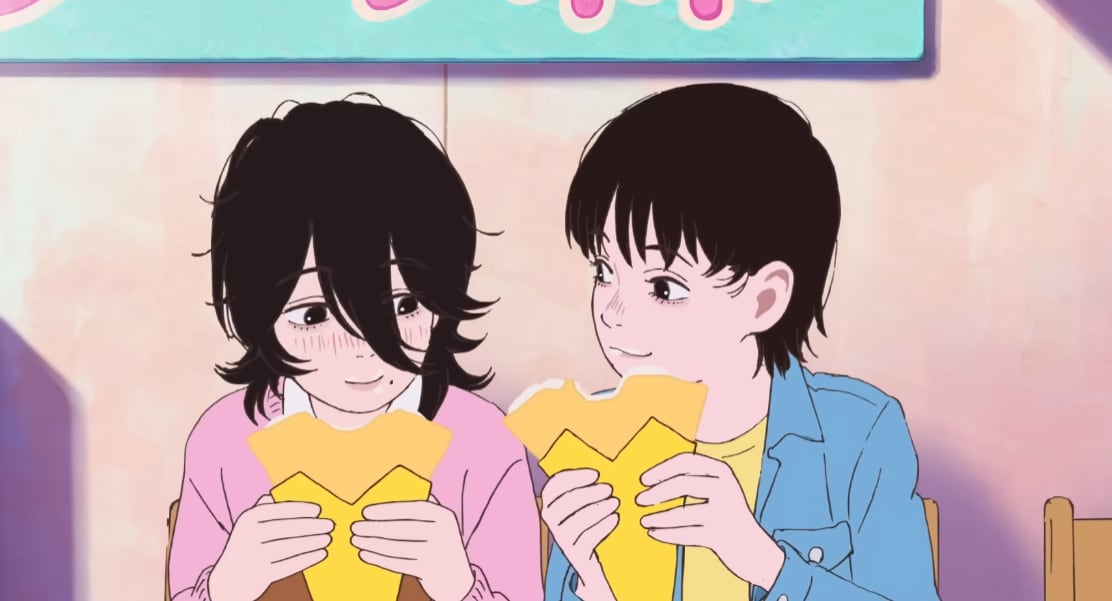 El anime que adapta la historia One-Shot de Tatasuki Fujimoto, "Look Back", se estrena en Prime Video. (Foto: Avex Pictures)