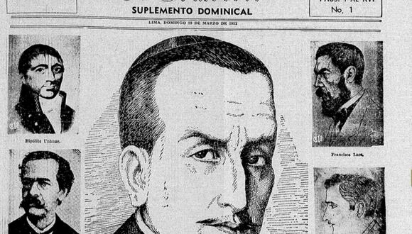 La primera portada del suplemento El Dominical, del 29 de marzo de 1953.