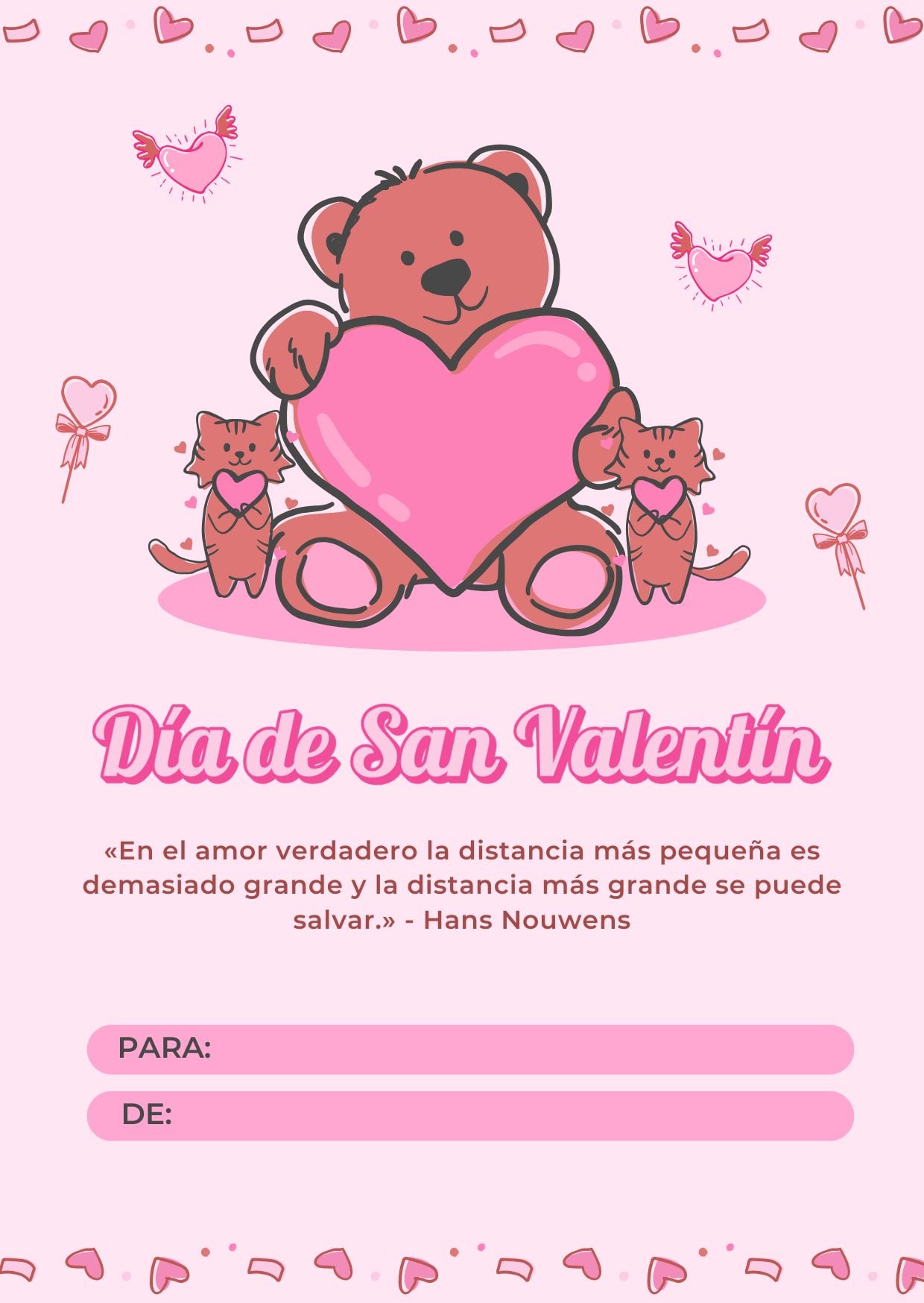 «En el amor verdadero la distancia más pequeña es demasiado grande y la distancia más grande se puede salvar.» - Hans Nouwens. | Crédito: Canva / Composición Mag