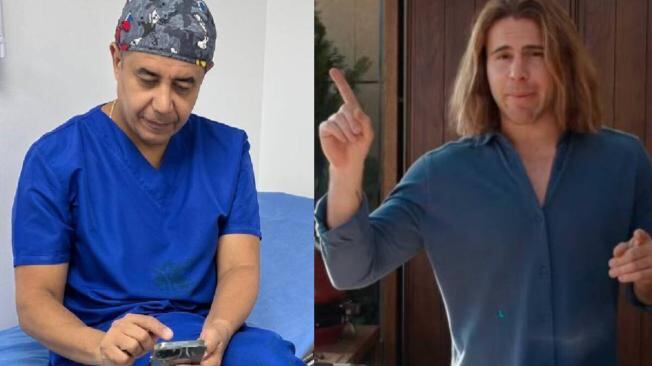 Edwin Arrieta y Daniel Sancho. (Foto: Redes sociales / YouTube: Puro disfrute).