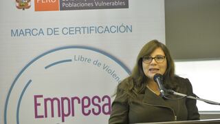 Ministra de la Mujer pide sanción ejemplar tras denuncia de Paloma Noceda
