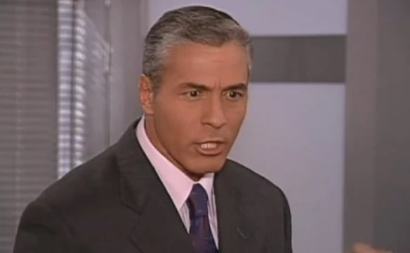 Javier Gómez interpretó al personaje de César Luis Freydell en ‘Pedro, el escamoso’ (Foto: Caracol Televisión)
