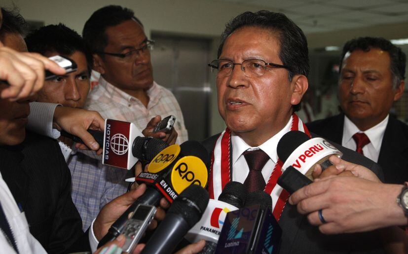 Pablo Sánchez durante su primera etapa como fiscal de la Nación (Foto: Andina)