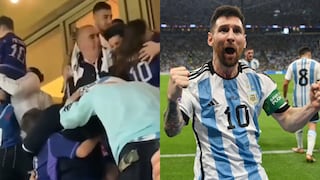 El emotivo festejo de la familia de Lionel Messi tras el segundo gol de Argentina sobre México | VIDEO