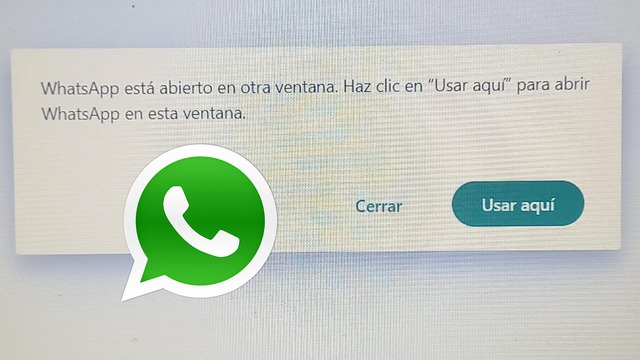 Qué significa el aviso “WhatsApp está abierto en otra ventana” y cómo quitarlo