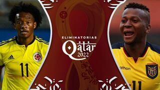 Colombia vs. Ecuador igualaron 0-0 por las Clasificatorias Qatar 2022