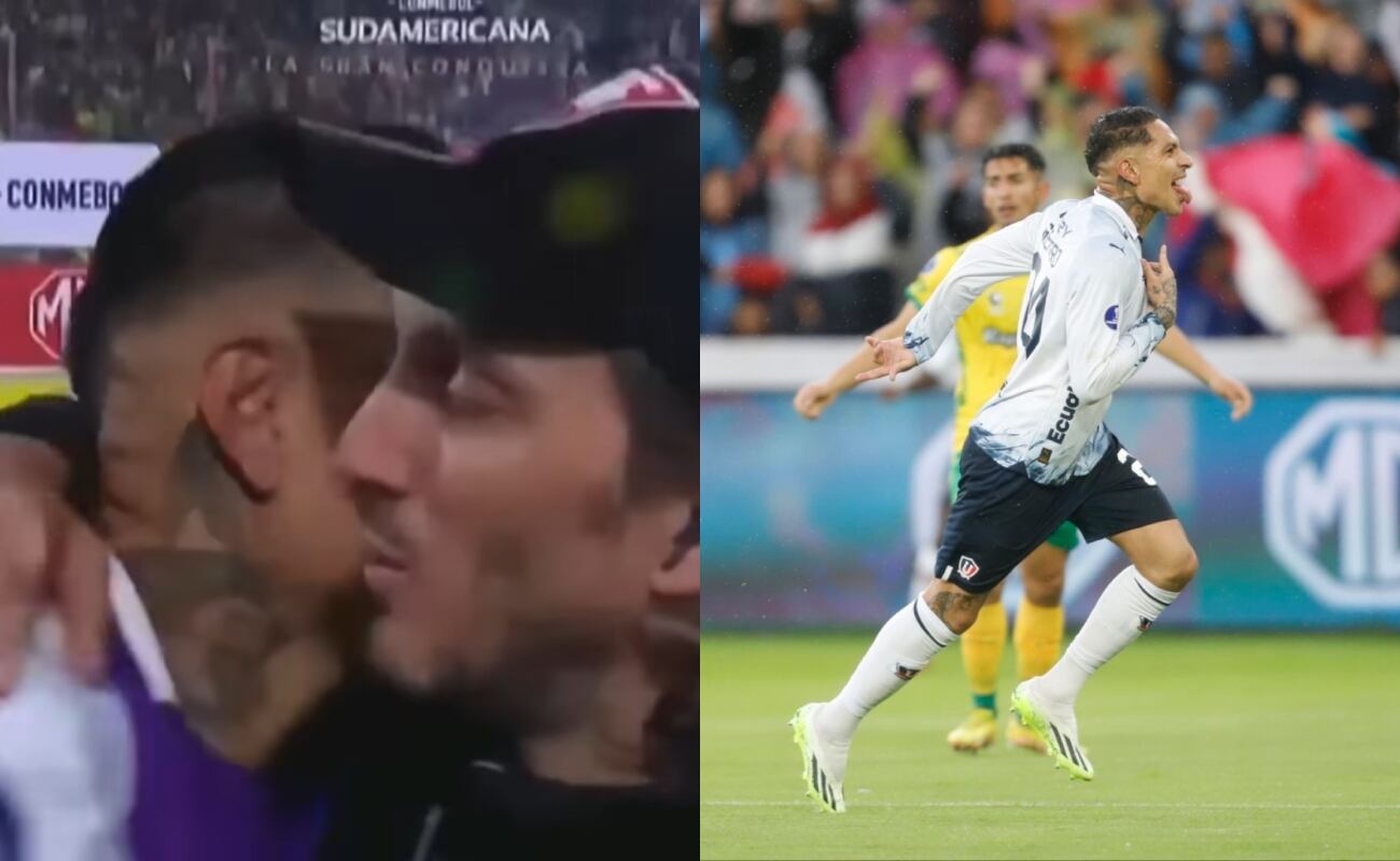 ¿Por qué el DT de LDU interrumpió entrevista que brindaba Paolo Guerrero en vivo tras pase a la final de al Copa Sudamericana?