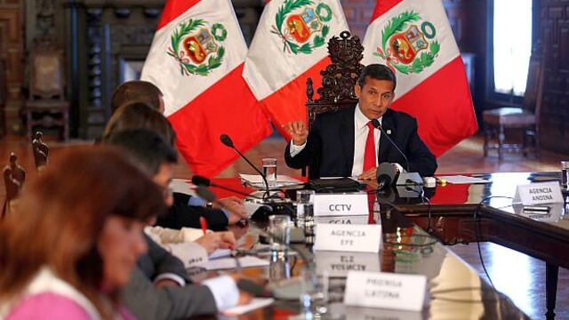 Periodistas extranjeros critican conferencia de Ollanta Humala