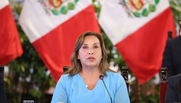 La mandataria Dina Boluarte respaldó al ministro del Interior, Víctor Torres, pese a cuestionamientos y dos mociones de interpelación en el Congreso. (Foto: Presidencia)
