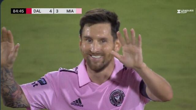 Golazo de Messi: tiro libre al ángulo y empate 4-4 de Inter Miami vs Dallas | VIDEO
