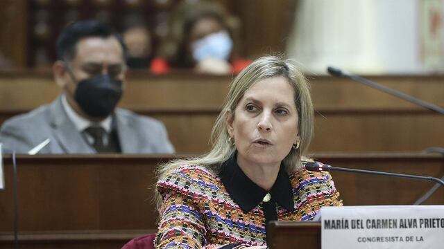María del Carmen Alva presentará denuncia contra Jorge Flores Ancachi ante Comisión de Ética