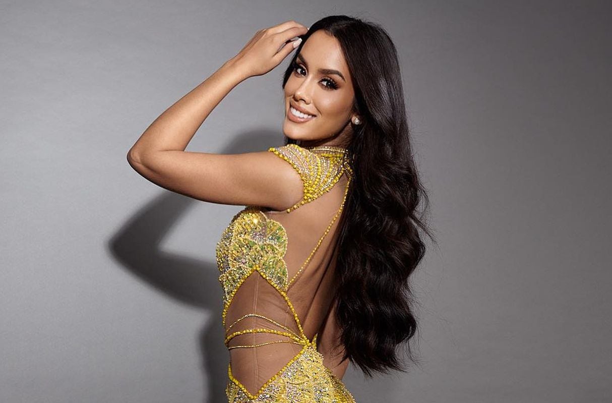 Camila Escribens debutó en la pasarela del Miss Universo 2023. (Foto: Instagram)