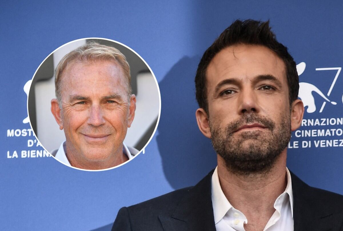 Ben Affleck recordó la película de Kevin Costner en la que grabó una brevísima escena como extra. | Crédito: VALERIE MACON / AFP