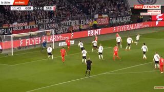 Alemania vs. Serbia: Jovic, el delantero prodigio, anotó el 1-0 de cabeza | VIDEO