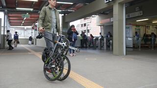 Línea 1 permitirá viajar con bicicletas plegables: ¿qué requisitos deben cumplir, qué es el transporte intermodal y cómo mejora el tránsito? 