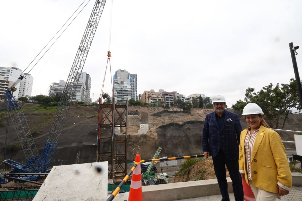 Inician los trabajos finales del puente que unirá Miraflores y Barranco.