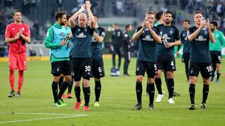 Werder Bremen igualó 1-1 ante Borussia Mönchengladbach; Pizarro sumó minutos