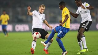 Brasil venció 2-1 a Alemania por el Mundial Sub 17