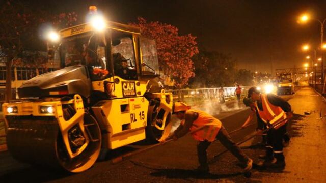 Lima terminó de asfaltar tramo de la avenida Colonial