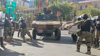 Militares se despliegan en La Paz: Evo Morales denuncia que se “gesta un golpe de Estado” en Bolivia