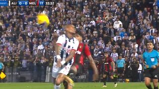 La falta a Arley Rodríguez que no fue cobrada en el Alianza Lima ante Melgar | VIDEO